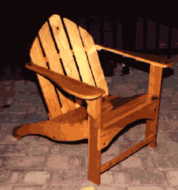 Chair (Adirondack Style)
