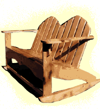 Chair (Adirondack Style Rocking)
